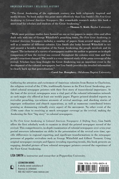 Produktbild: First Great Awakening in Colonial American Newspapers
