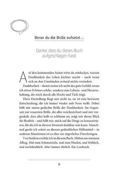 Produktbild: Die Brille der Dankbarkeit