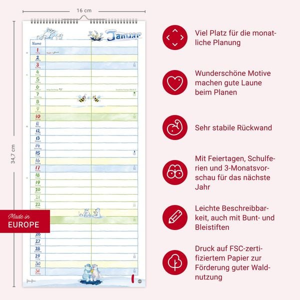 Produktbild: Helme Heine: Planer f&uuml;r zwei 2027