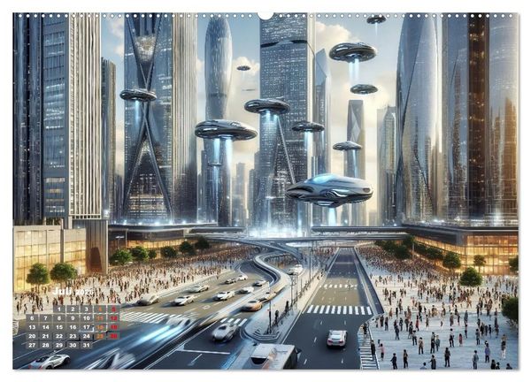 Produktbild: Fantasie und Science Fiction (Wandkalender 2026 DIN A2 quer), CALVENDO Monatskalender