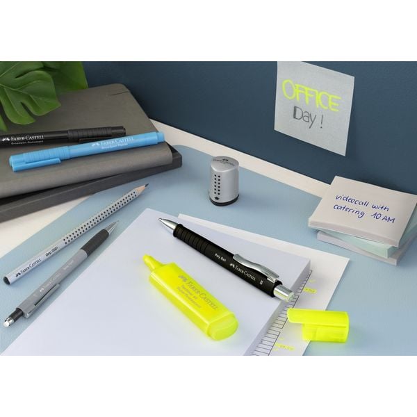 Produktbild: Faber-Castell Kugelschreiber Poly Ball XB schwarz