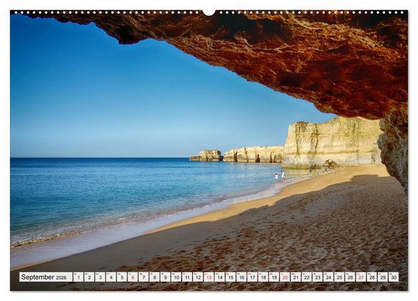 Produktbild: Algarve zum Tr&auml;umen (hochwertiger Premium Wandkalender 2026 DIN A2 quer), Kunstdruck in Hochglanz
