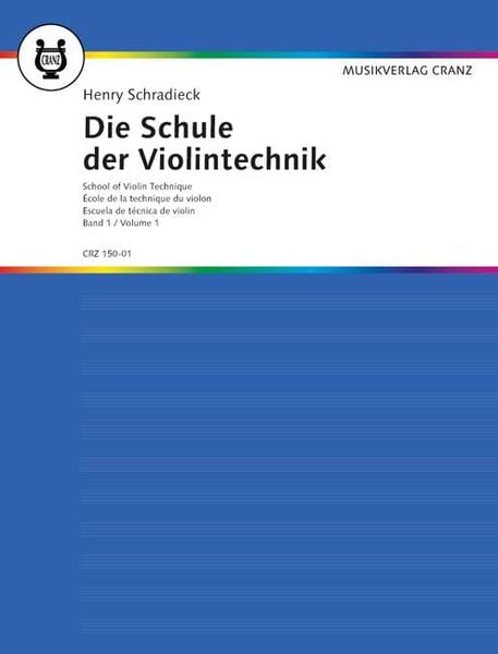 Produktbild: Die Schule der Violintechnik