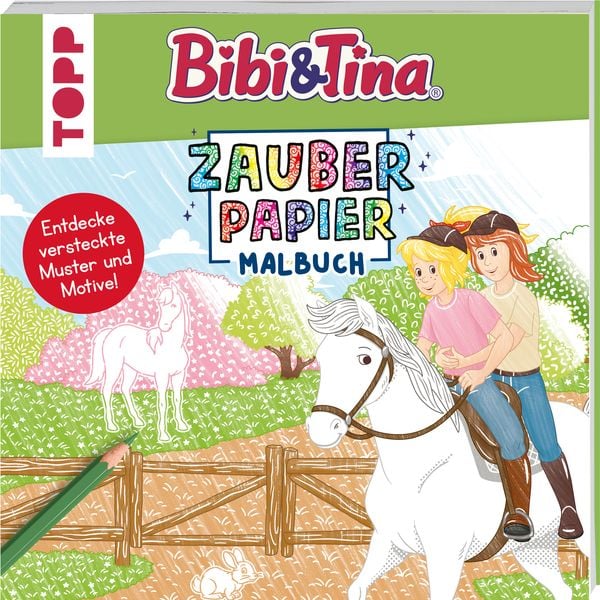 Produktbild: Zauberpapier Malbuch Bibi & Tina