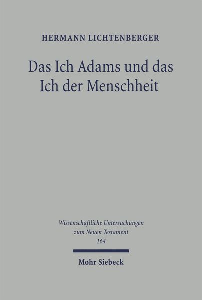 Produktbild: Das Ich Adams und das Ich der Menschheit