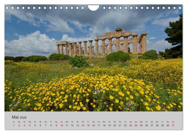 Produktbild: Sizilien 2026 (Wandkalender 2026 DIN A4 quer), CALVENDO Monatskalender