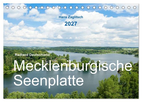 Produktbild: Radland Deutschland - Mecklenburgische Seenplatte (Tischkalender 2027 DIN A5 quer), CALVENDO Monatskalender