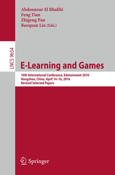 Produktbild: E-Learning and Games