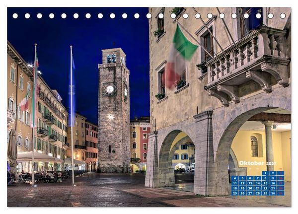 Produktbild: Riva del Garda - Perle des Gardasees (Tischkalender 2027 DIN A5 quer), CALVENDO Monatskalender