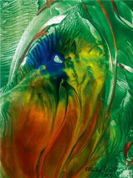 Produktbild: CALVENDO Puzzle Bl&uuml;te in der Natur 1000 Teile Lege-Gr&ouml;&szlig;e 48 x 64 cm Foto-Puzzle Bild von Ulrike Kr&ouml;ll