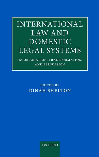 Produktbild: International Law and Domestic Legal Systems