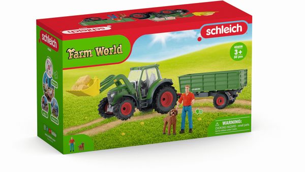 Schleich - Farm World - Traktor mit Anhänger