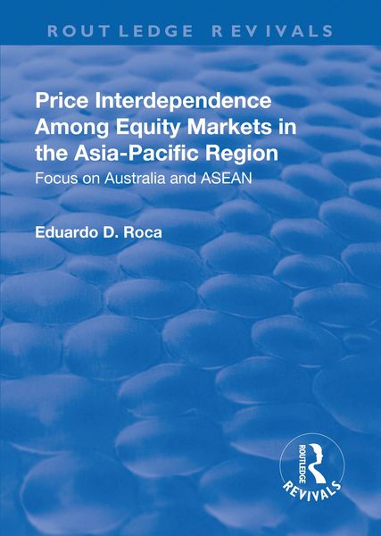 Produktbild: Price Interdependence Among Equity Markets in the Asia-Pacific Region