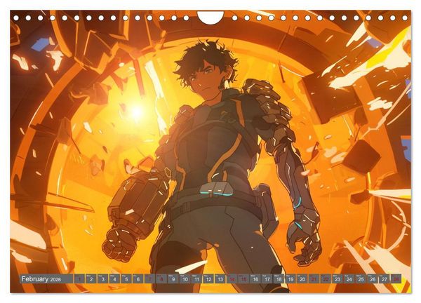 Produktbild: Starlight Warriors (Wall Calendar 2026 DIN A4 landscape), CALVENDO 12 Month Wall Calendar