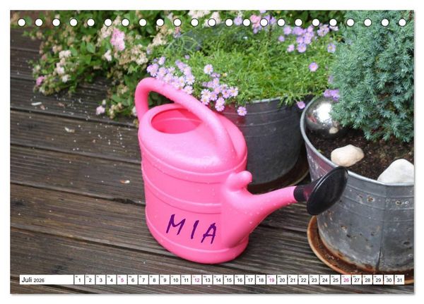Produktbild: MIA - Namenskalender (Tischkalender 2026 DIN A5 quer), CALVENDO Monatskalender