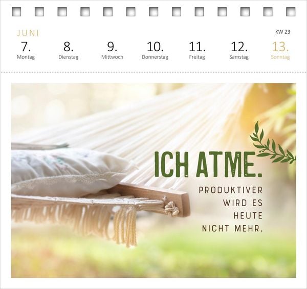 Produktbild: Postkartenkalender Meine Schokoladenseite hab ich aufgegessen. 2027