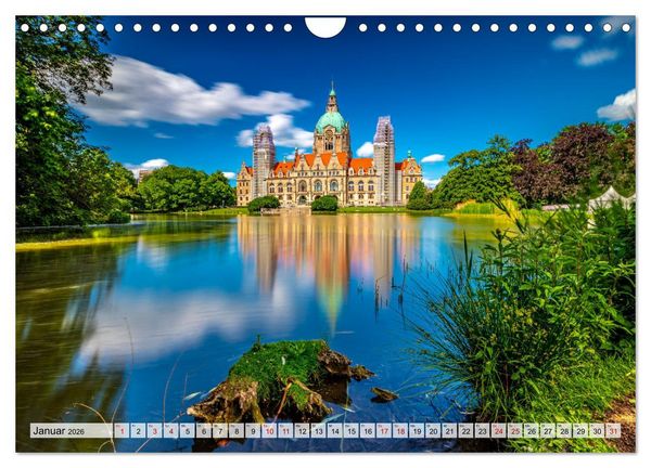 Produktbild: Sch&ouml;nes Hannover (Wandkalender 2026 DIN A4 quer), CALVENDO Monatskalender