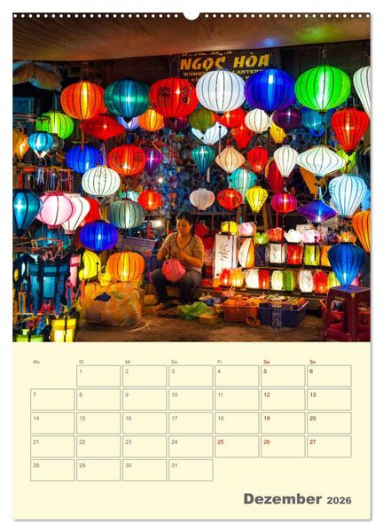 Produktbild: S&Uuml;DOSTASIEN - Mein URLAUBSPLANER (Wandkalender 2026 DIN A2 hoch), CALVENDO Monatskalender
