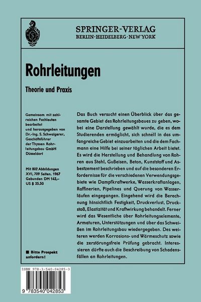 Produktbild: Druckrohrleitungen neuzeitlicher Wasserkraftwerke