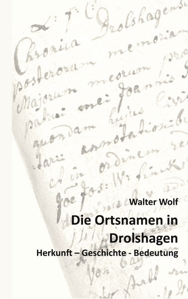 Produktbild: Die Ortsnamen von Drolshagen