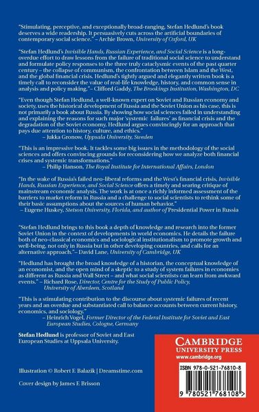 Produktbild: Invisible Hands, Russian Experience, and Social Science