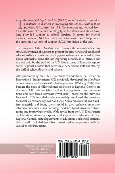 Produktbild: Handbook on Statewide Systems of Support (PB)