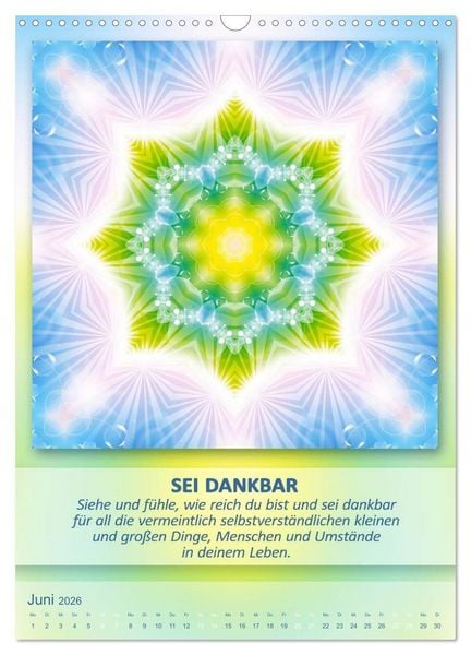 Produktbild: Light Energy Mandalas - Kalender - Vol. 1 (Wandkalender 2026 DIN A3 hoch), CALVENDO Monatskalender