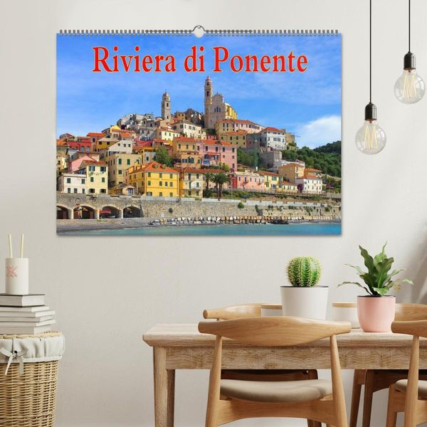 Produktbild: Riviera di Ponente (Wandkalender 2026 DIN A2 quer), CALVENDO Monatskalender