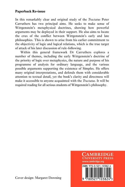 Produktbild: The Metaphysics of the Tractatus