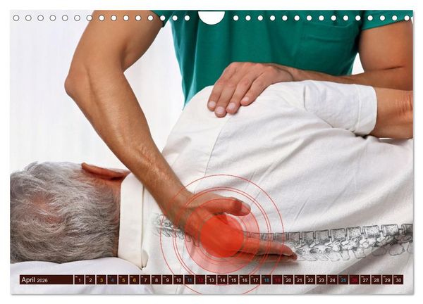 Produktbild: Chiropraktik - mit den H&auml;nden behandeln (Wandkalender 2026 DIN A4 quer), CALVENDO Monatskalender