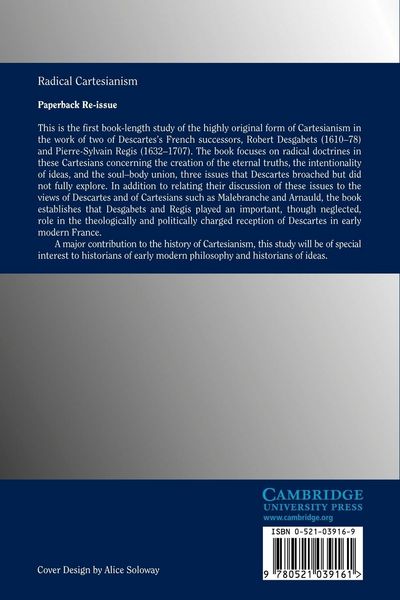 Produktbild: Radical Cartesianism