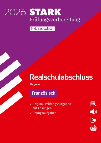STARK Französisch - Realschulabschluss 2026 Bayern - Prüfungsvorbereitung, Set von , Stark Verlag GmbH, 9783849064075