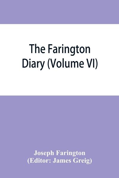 Produktbild: The Farington diary (Volume VI)