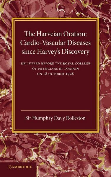 Produktbild: Cardio-Vascular Diseases Since Harvey's Discovery