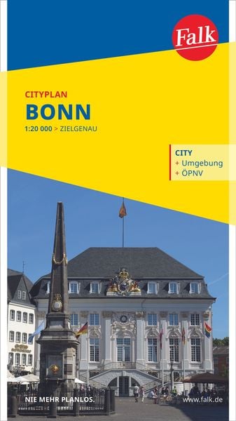 Produktbild: Falk Cityplan Bonn 1:20.000