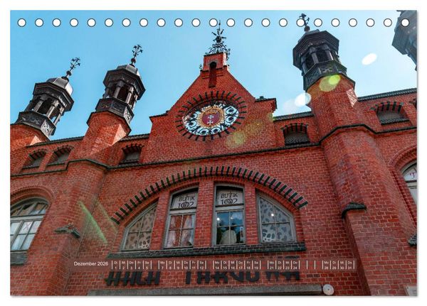 Produktbild: Danzig Inside (Tischkalender 2026 DIN A5 quer), CALVENDO Monatskalender