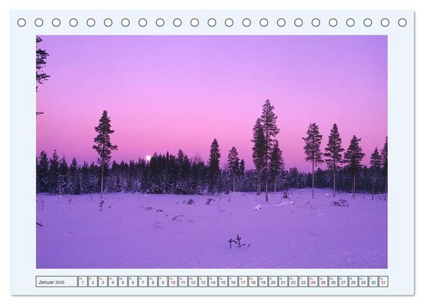 Produktbild: Faszination Finnland (Tischkalender 2026 DIN A5 quer), CALVENDO Monatskalender