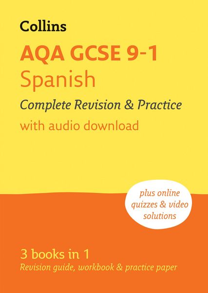 Produktbild: AQA GCSE 9-1 Spanish Complete Revision and Practice