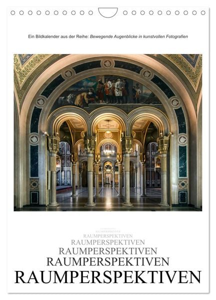 Produktbild: Raumperspektiven (Wandkalender 2026 DIN A4 hoch), CALVENDO Monatskalender