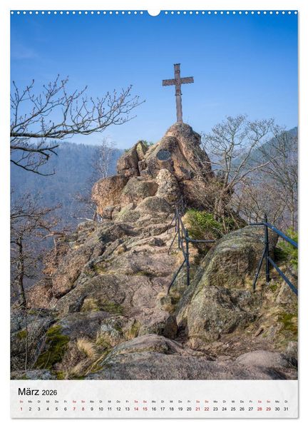 Produktbild: Harzer Landschaften - 12 Monate im Naturparadies Harz (Wandkalender 2026 DIN A2 hoch), CALVENDO Monatskalender