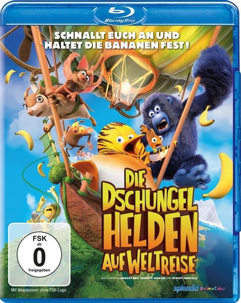 Produktbild: Die Dschungelhelden auf Weltreise