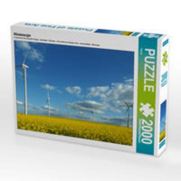 CALVENDO Puzzle Windenergie 2000 Teile Lege-Größe 90 x 67 cm Foto-Puzzle Bild von Flori0