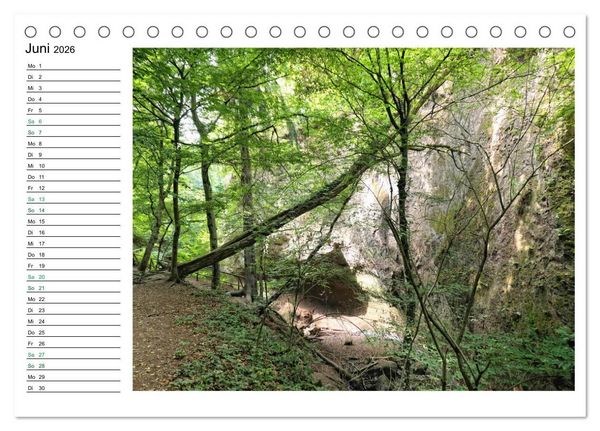 Produktbild: Landschaften in der Eifel (Tischkalender 2026 DIN A5 quer), CALVENDO Monatskalender
