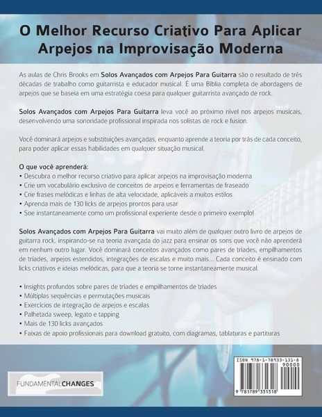 Produktbild: Solos Avanc&iquest;ados Com Arpejos Para Guitarra