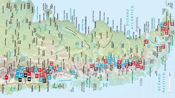 Produktbild: ROTHER Wanderf&uuml;hrer Patagonien und Feuerland. 53 Touren von kurzen Wanderungen bis zu mehrt&auml;gigen Trekking- und Hochtouren