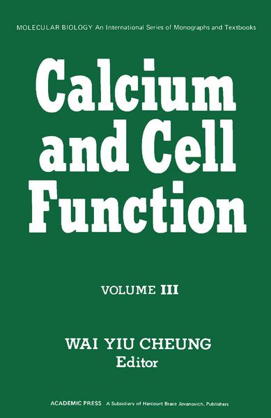 Produktbild: Calcium and Cell Function