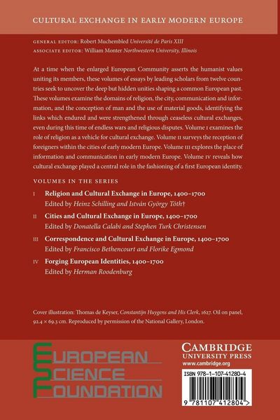 Produktbild: Cultural Exchange in Early Modern Europe. Volume 4, Forging European Identities, 1400-1700