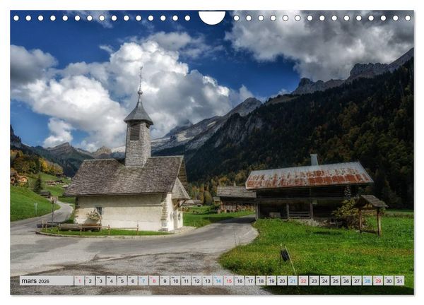 Produktbild: Un automne en Haute-Savoie (Calendrier mural 2026 DIN A4 vertical), CALVENDO calendrier mensuel