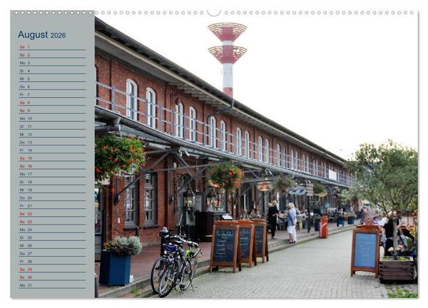 Produktbild: BREMERHAVEN - 2026 (Wandkalender 2026 DIN A2 quer), CALVENDO Monatskalender