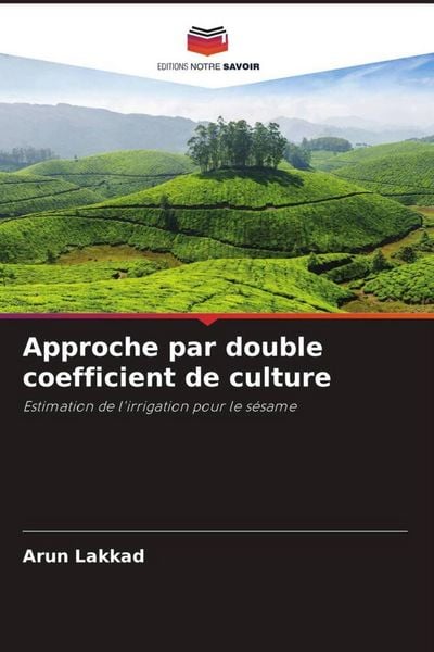 Produktbild: Approche par double coefficient de culture
